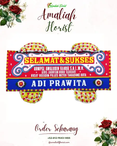 Papan Bunga Ucapan Selamat Ciledug